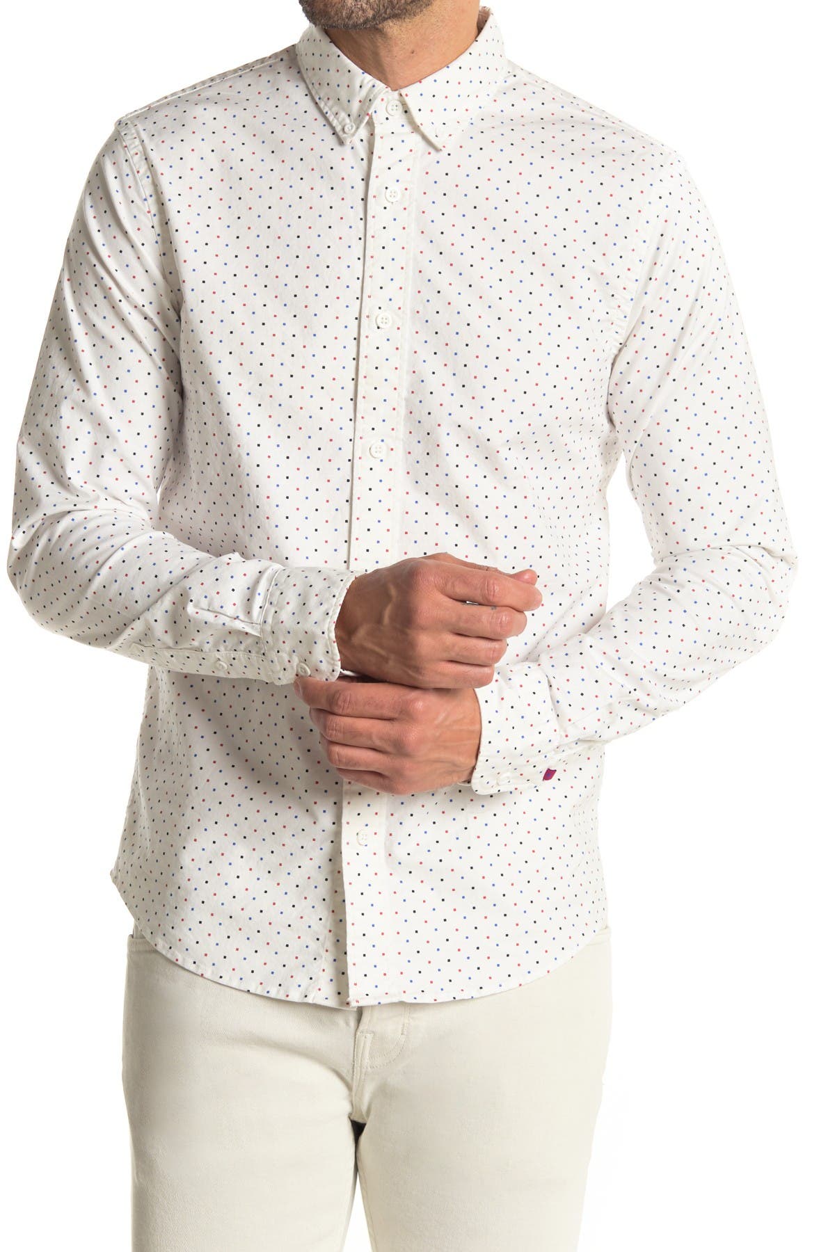 Scotch /& Soda Nos Oxford Shirt Regular Fit Classic Collar Camisa para Hombre